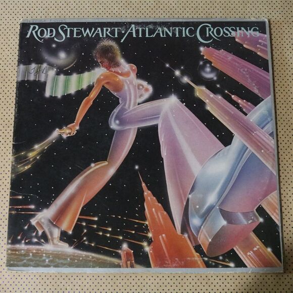 Rod Stewart Atlantic Crossing Vinyl Record - Picture 1 of 2